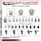 Service Caster 3'' Nylon Swivel 1-5/8'' Expanding Stem Caster with Brake SCC-EX20S314-NYS-TLB-158 - alternate 4